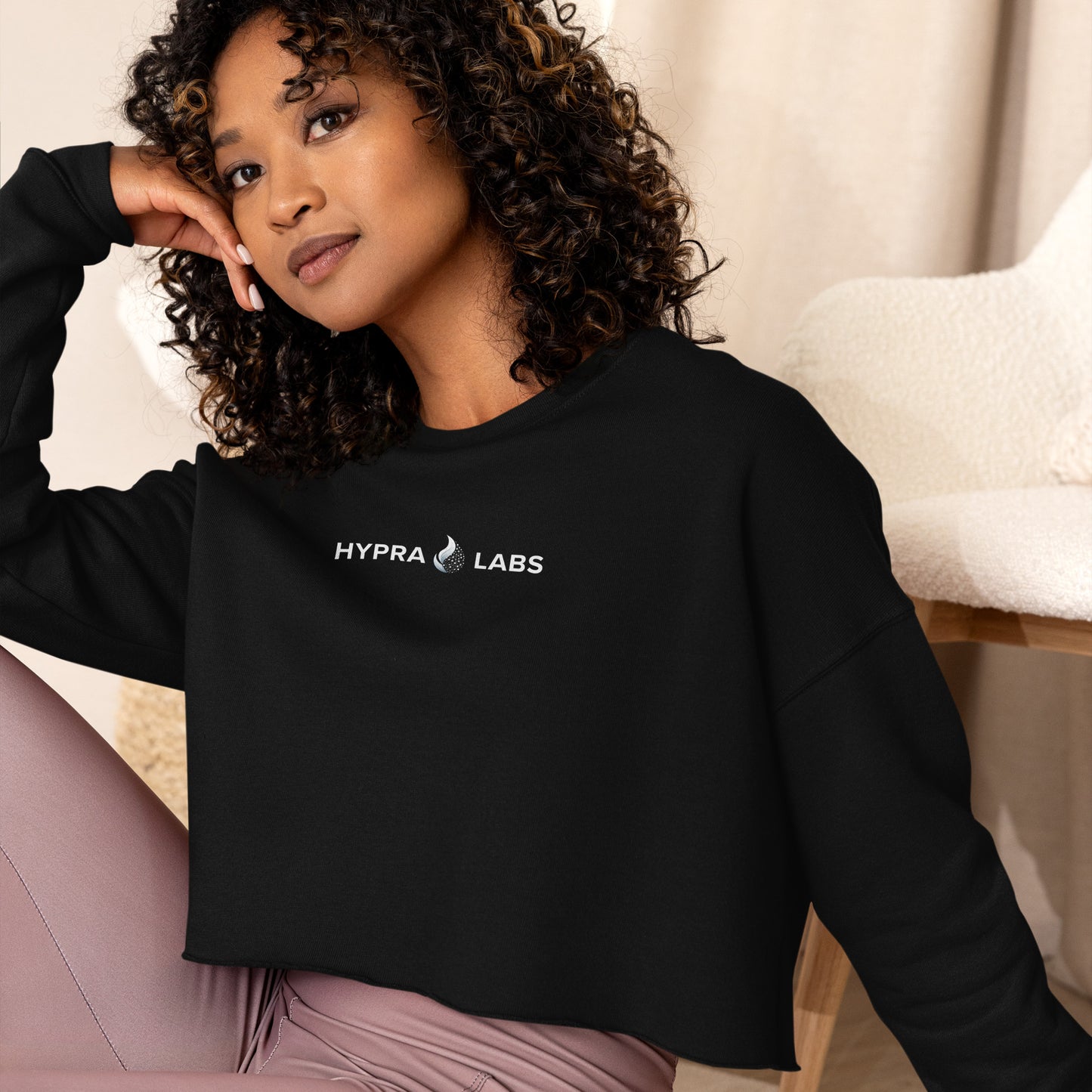 Hypra Labs Crop Gym Sweatshirt