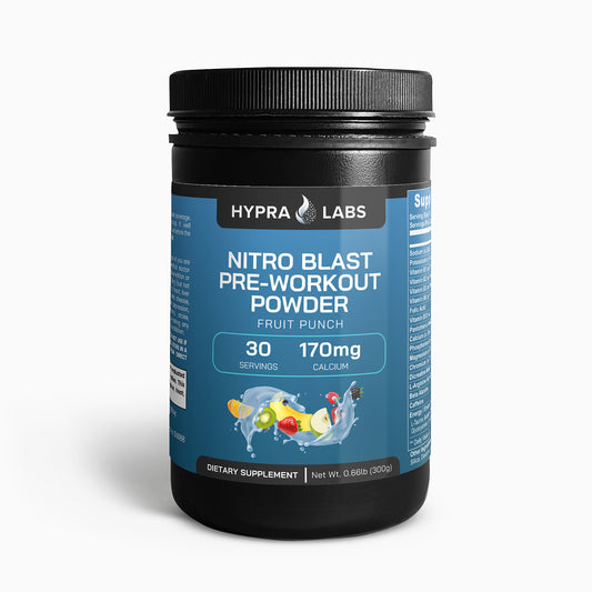 Nitro Blast Pre-Workout Powder (Fruit Punch)